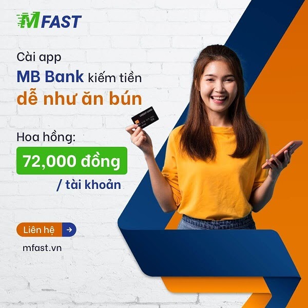 Cài app MB Bank kiếm tiền tại MFAST